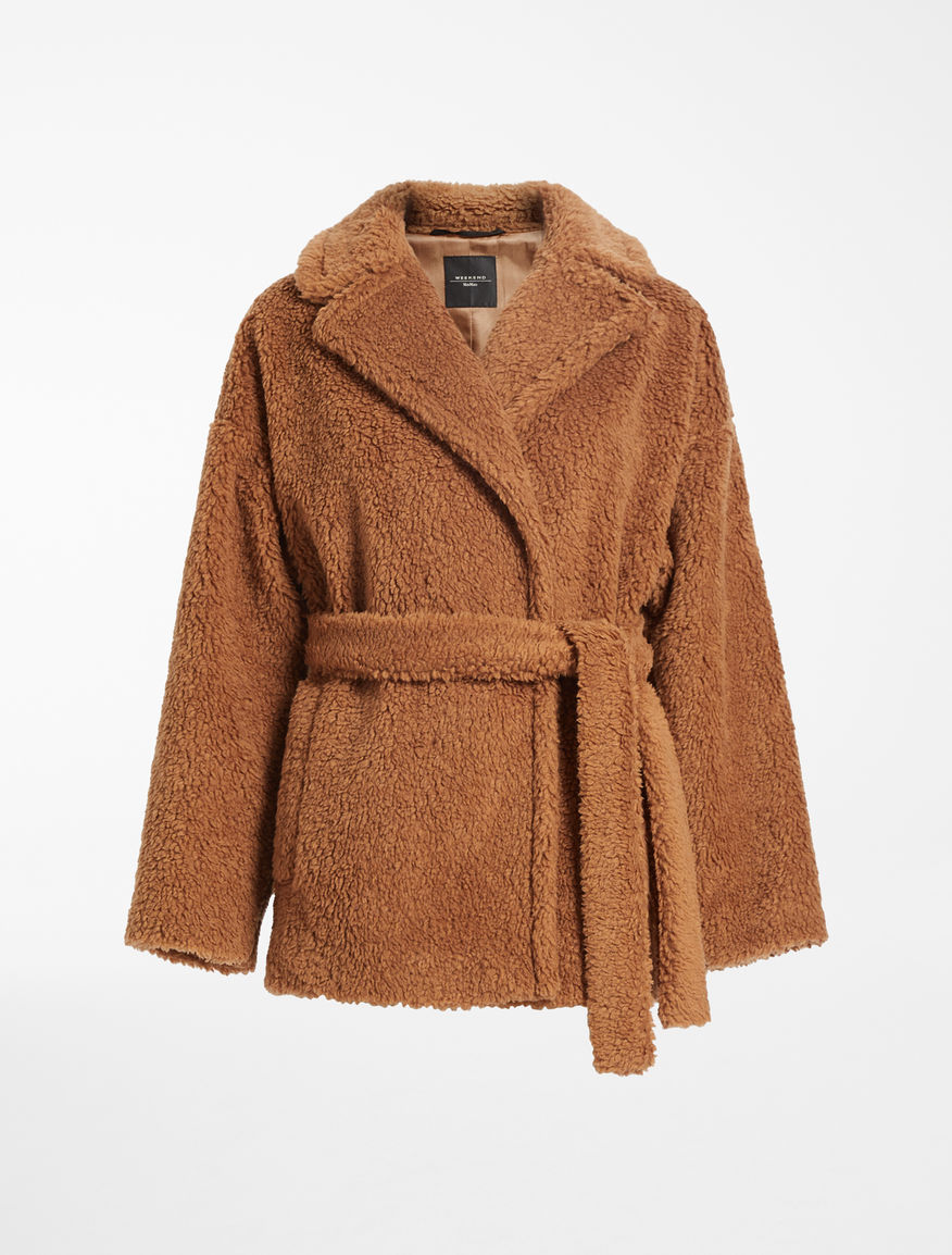 Fur-look wool coat Weekend Maxmara Fur-look wool coat Weekend Maxmara