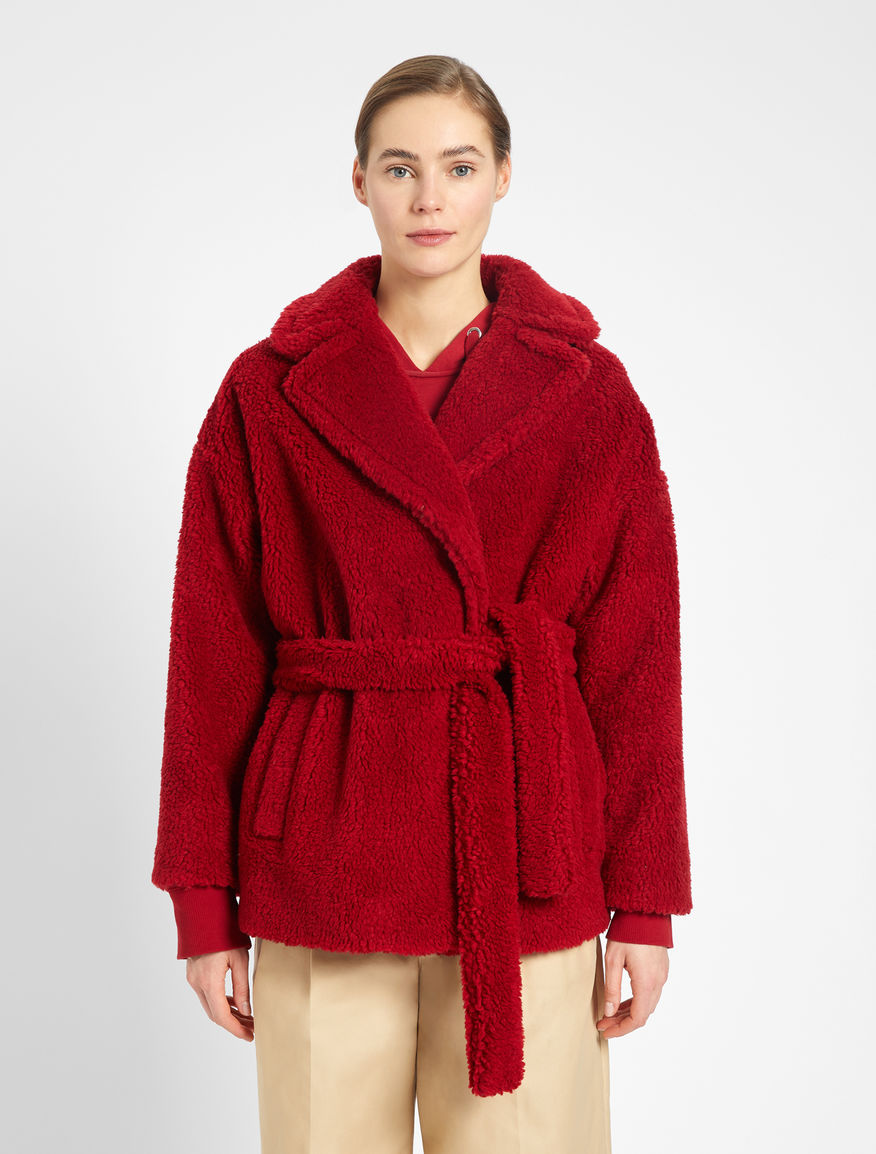 Fur-look wool coat Weekend Maxmara Fur-look wool coat Weekend Maxmara