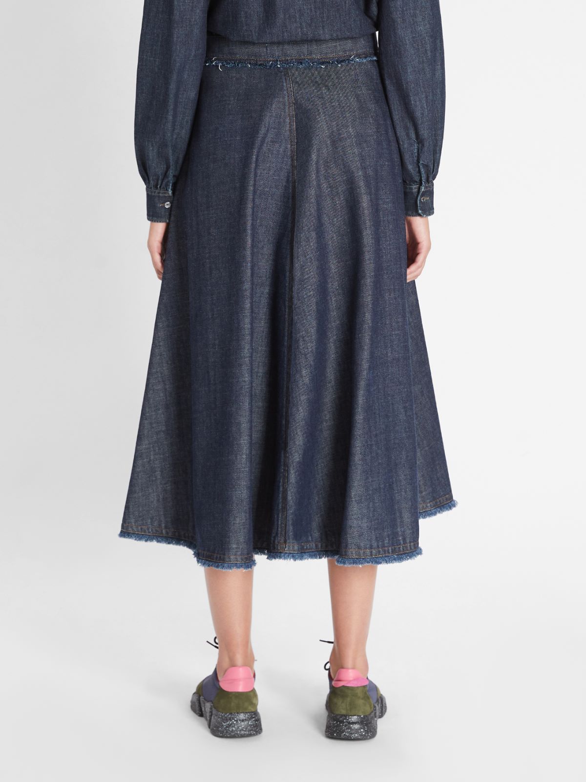Cotton denim skirt Weekend Maxmara Cotton denim skirt Weekend Maxmara