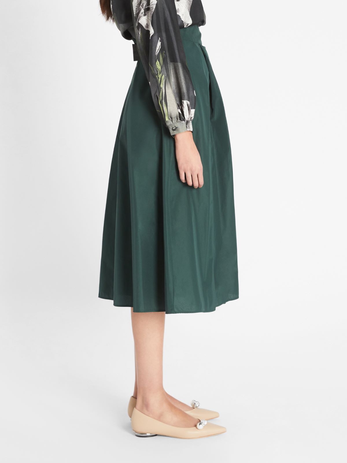 Cotton taffeta skirt Weekend Maxmara Cotton taffeta skirt Weekend Maxmara