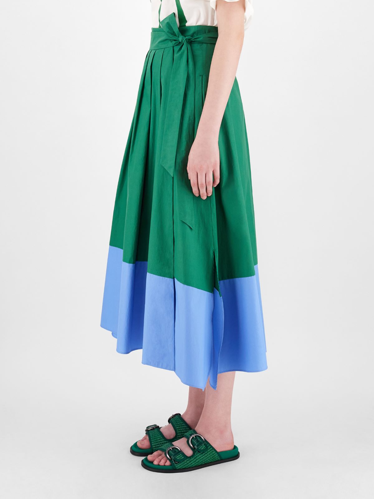 Cotton poplin skirt Weekend Maxmara Cotton poplin skirt Weekend Maxmara