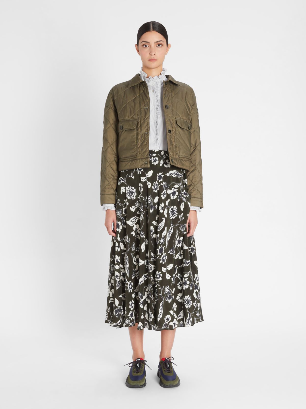 Silk crepe de chine skirt Weekend Maxmara Silk crepe de chine skirt Weekend Maxmara