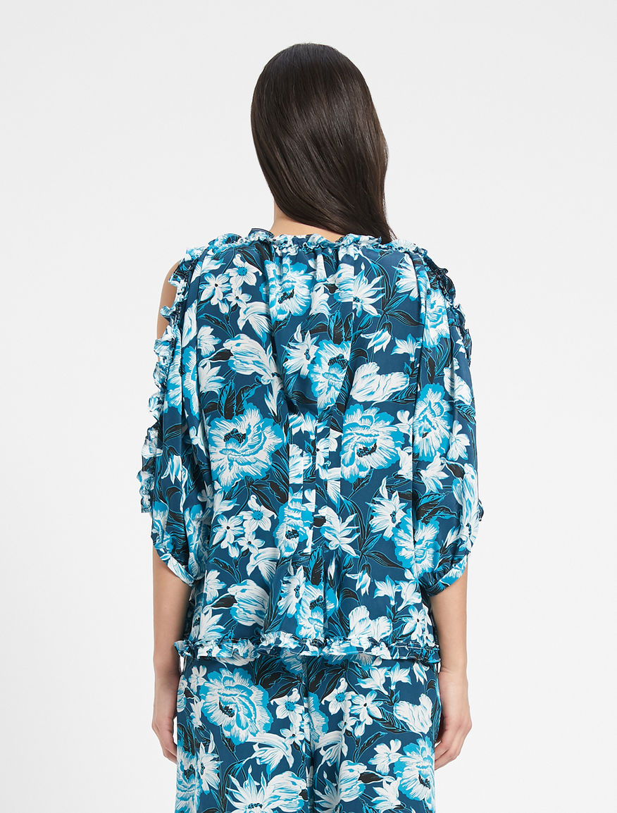 Silk crepe de chine blouse Weekend Maxmara Silk crepe de chine blouse Weekend Maxmara