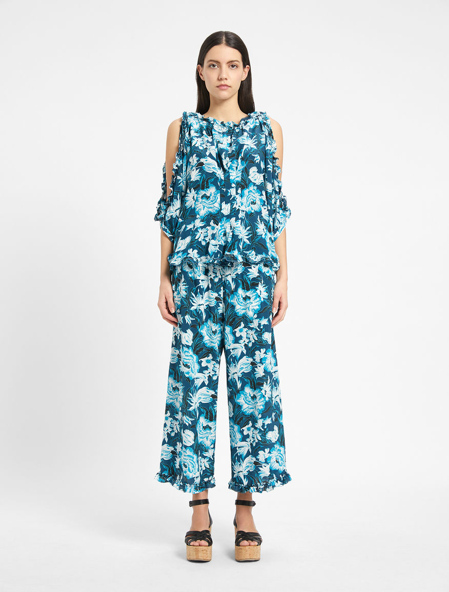 Silk crepe de chine blouse Weekend Maxmara Silk crepe de chine blouse Weekend Maxmara