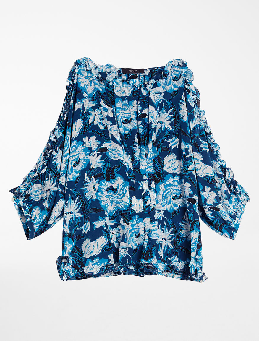 Silk crepe de chine blouse Weekend Maxmara Silk crepe de chine blouse Weekend Maxmara
