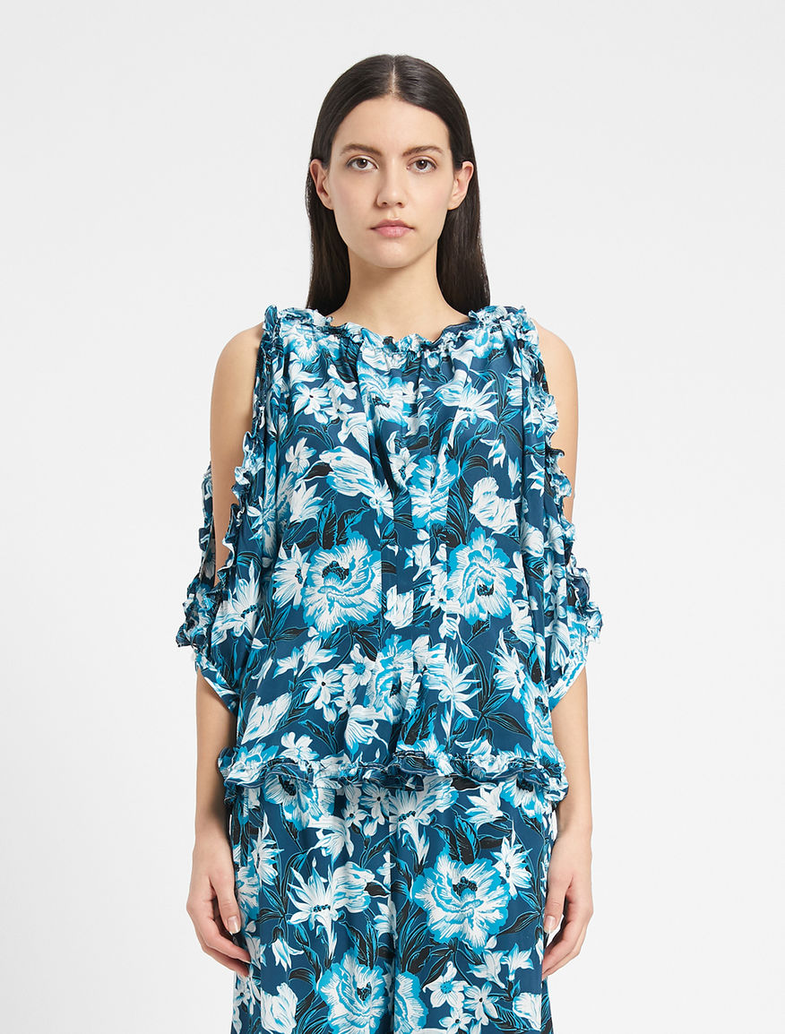 Silk crepe de chine blouse Weekend Maxmara Silk crepe de chine blouse Weekend Maxmara