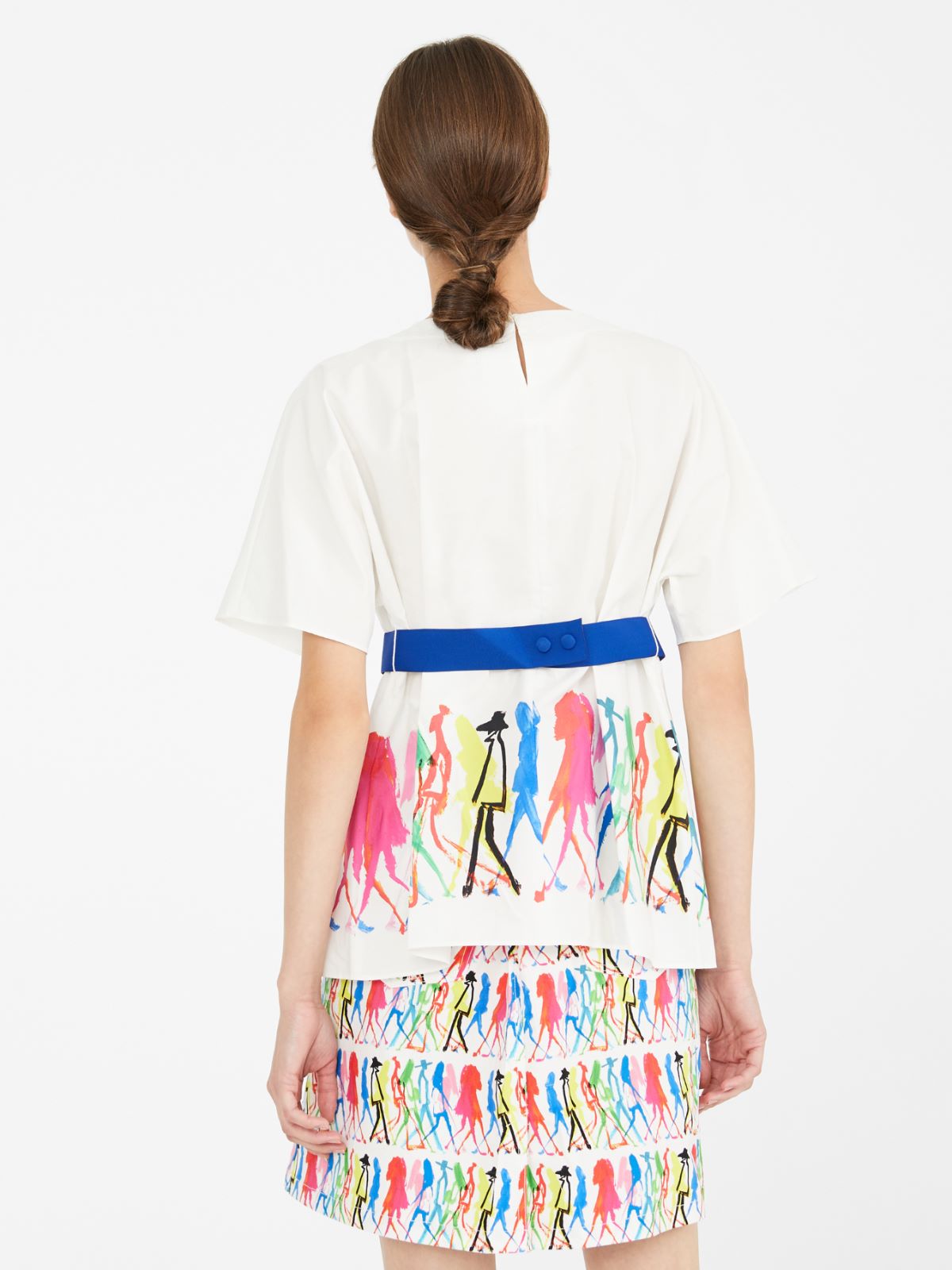 Top in popeline di cotone Weekend Maxmara Top in popeline di cotone Weekend Maxmara
