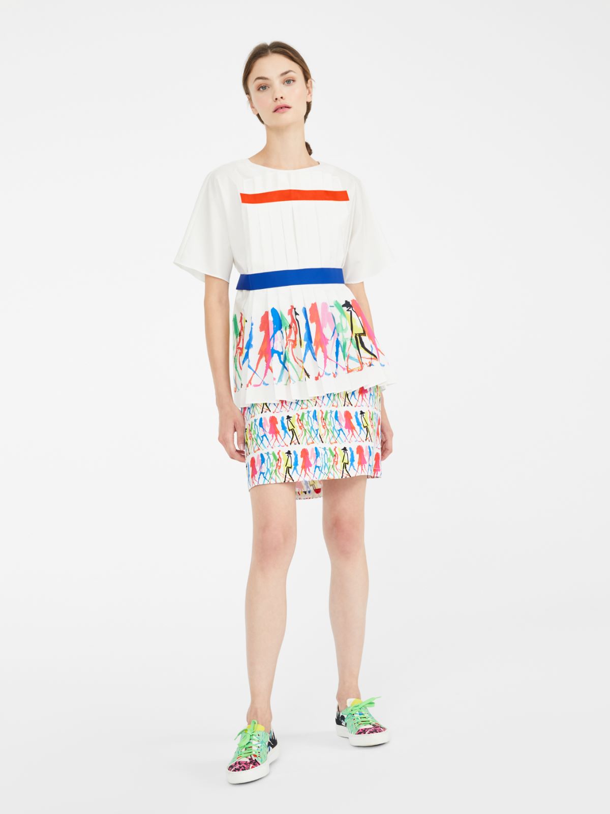 Top in popeline di cotone Weekend Maxmara Top in popeline di cotone Weekend Maxmara