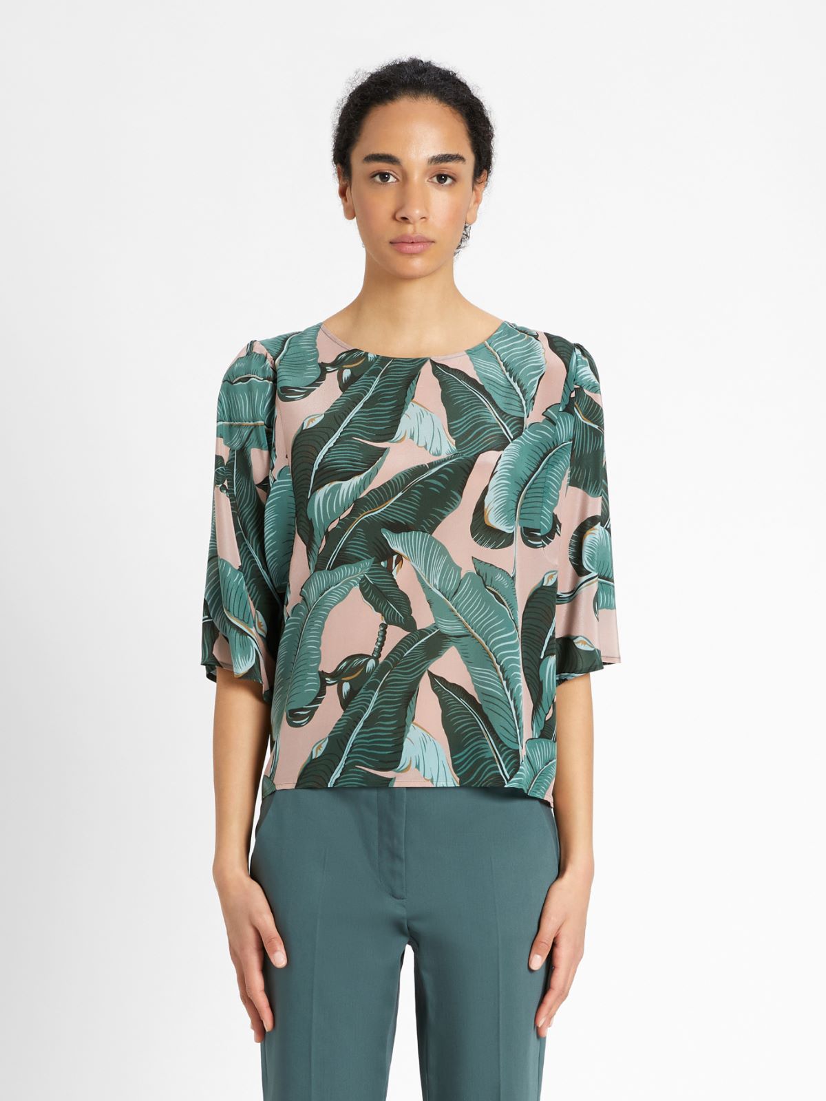 Silk crepe de chine blouse Weekend Maxmara Silk crepe de chine blouse Weekend Maxmara