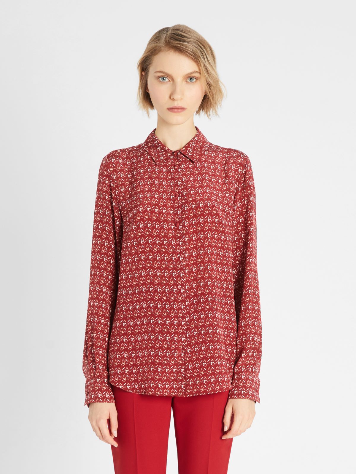 Silk crepe de chine shirt Weekend Maxmara Silk crepe de chine shirt Weekend Maxmara