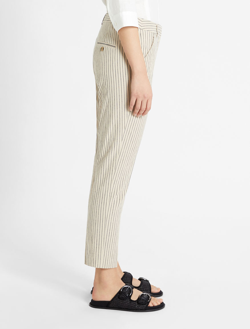 Cotton and linen trousers Weekend Maxmara Cotton and linen trousers Weekend Maxmara
