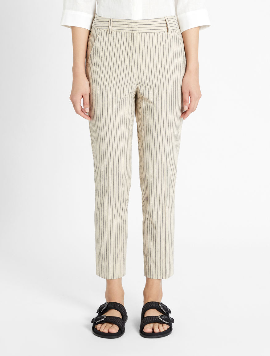 Cotton and linen trousers Weekend Maxmara Cotton and linen trousers Weekend Maxmara