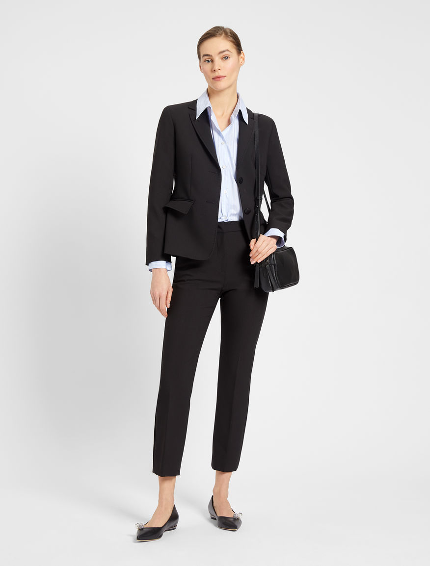 Viscose canvas trousers Weekend Maxmara Viscose canvas trousers Weekend Maxmara