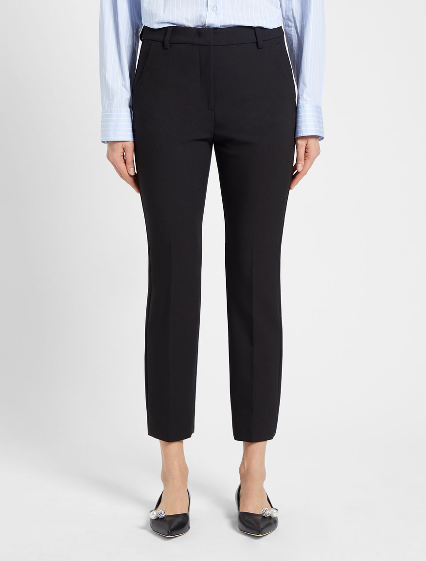 Viscose canvas trousers Weekend Maxmara Viscose canvas trousers Weekend Maxmara