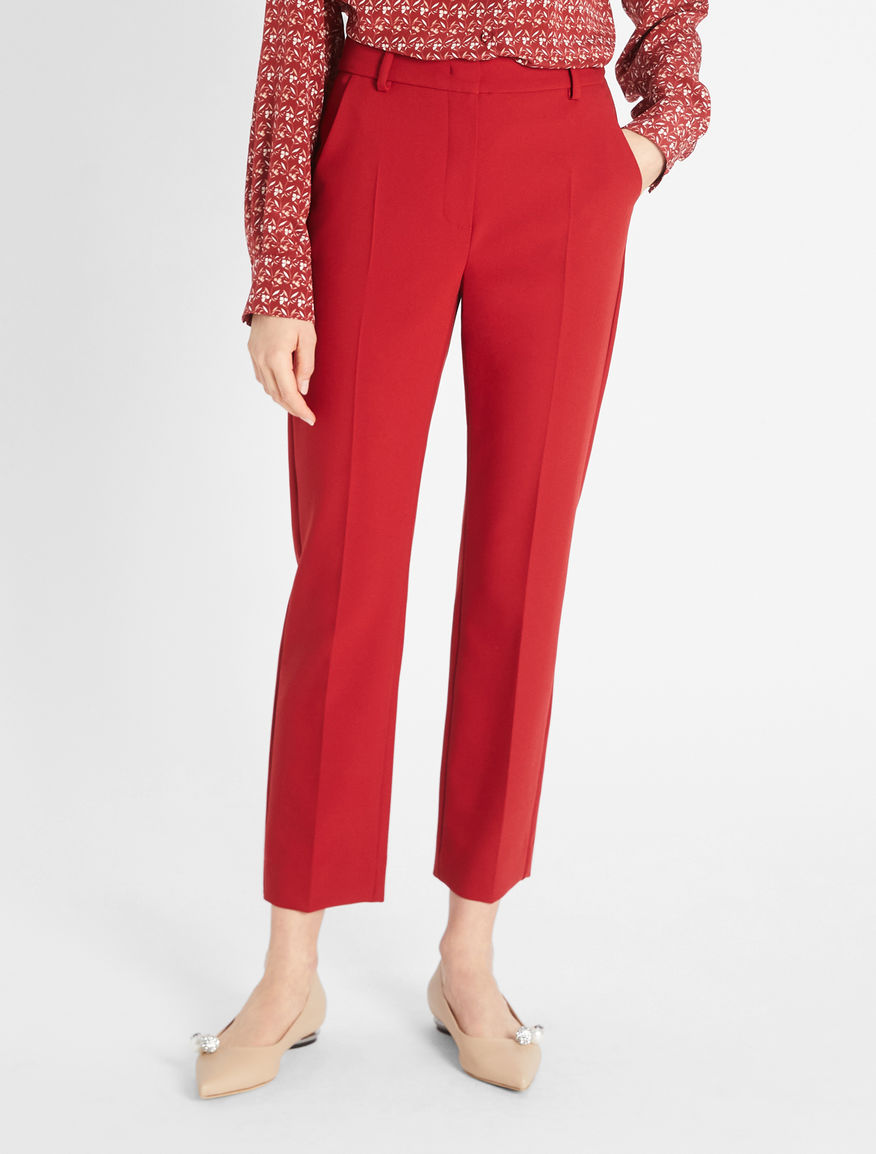 Viscose canvas trousers Weekend Maxmara Viscose canvas trousers Weekend Maxmara