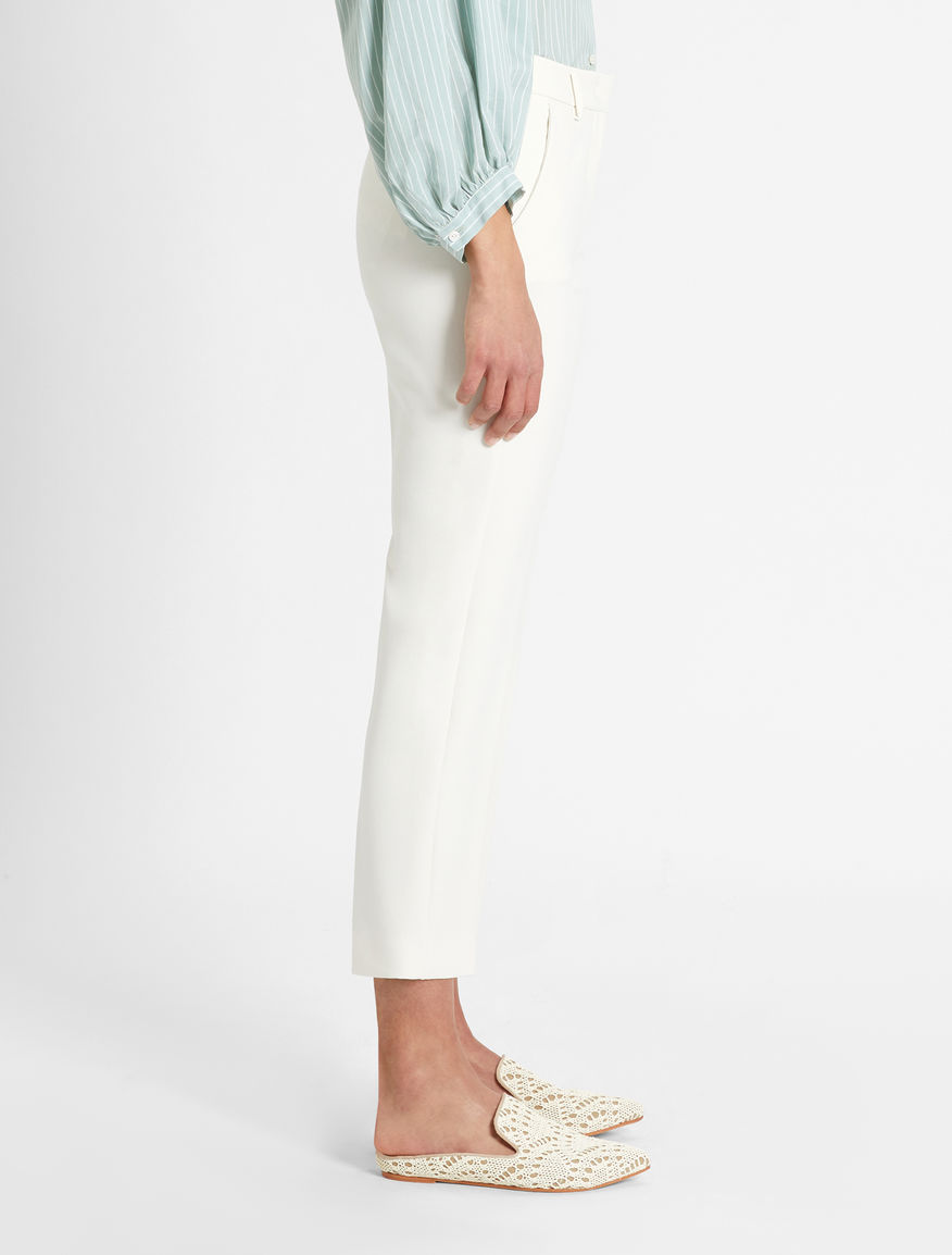 Viscose canvas trousers Weekend Maxmara Viscose canvas trousers Weekend Maxmara