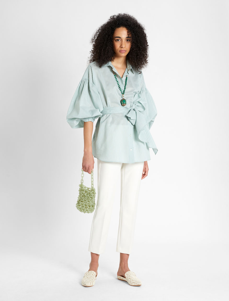 Viscose canvas trousers Weekend Maxmara Viscose canvas trousers Weekend Maxmara
