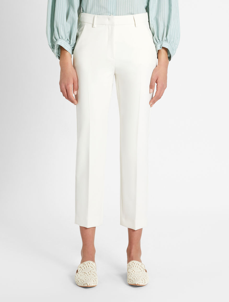 Viscose canvas trousers Weekend Maxmara Viscose canvas trousers Weekend Maxmara