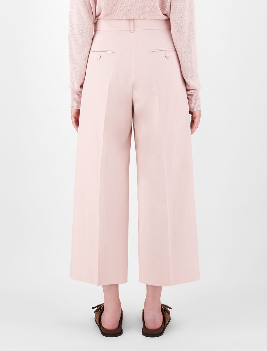 Cotton and linen trousers Weekend Maxmara Cotton and linen trousers Weekend Maxmara