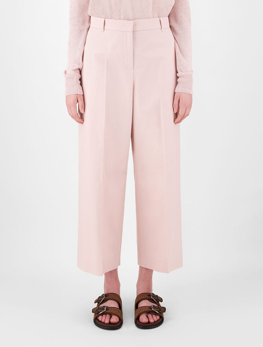 Cotton and linen trousers Weekend Maxmara Cotton and linen trousers Weekend Maxmara