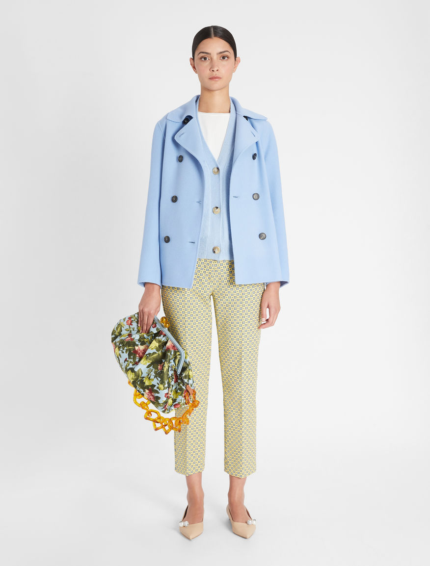 Cotton jacquard trousers Weekend Maxmara Cotton jacquard trousers Weekend Maxmara
