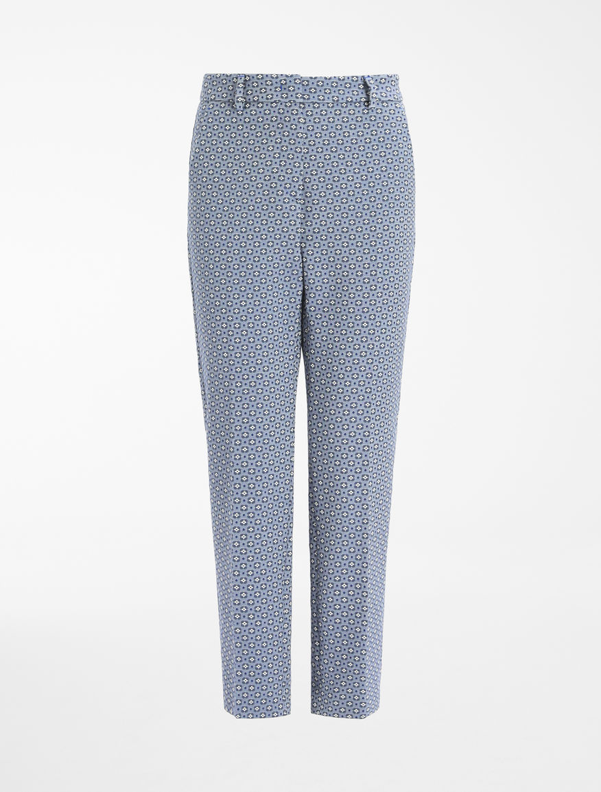 Cotton jacquard trousers Weekend Maxmara Cotton jacquard trousers Weekend Maxmara