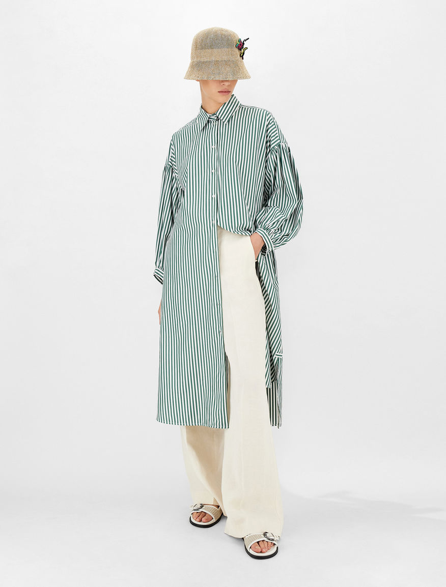 Linen canvas trousers Weekend Maxmara Linen canvas trousers Weekend Maxmara