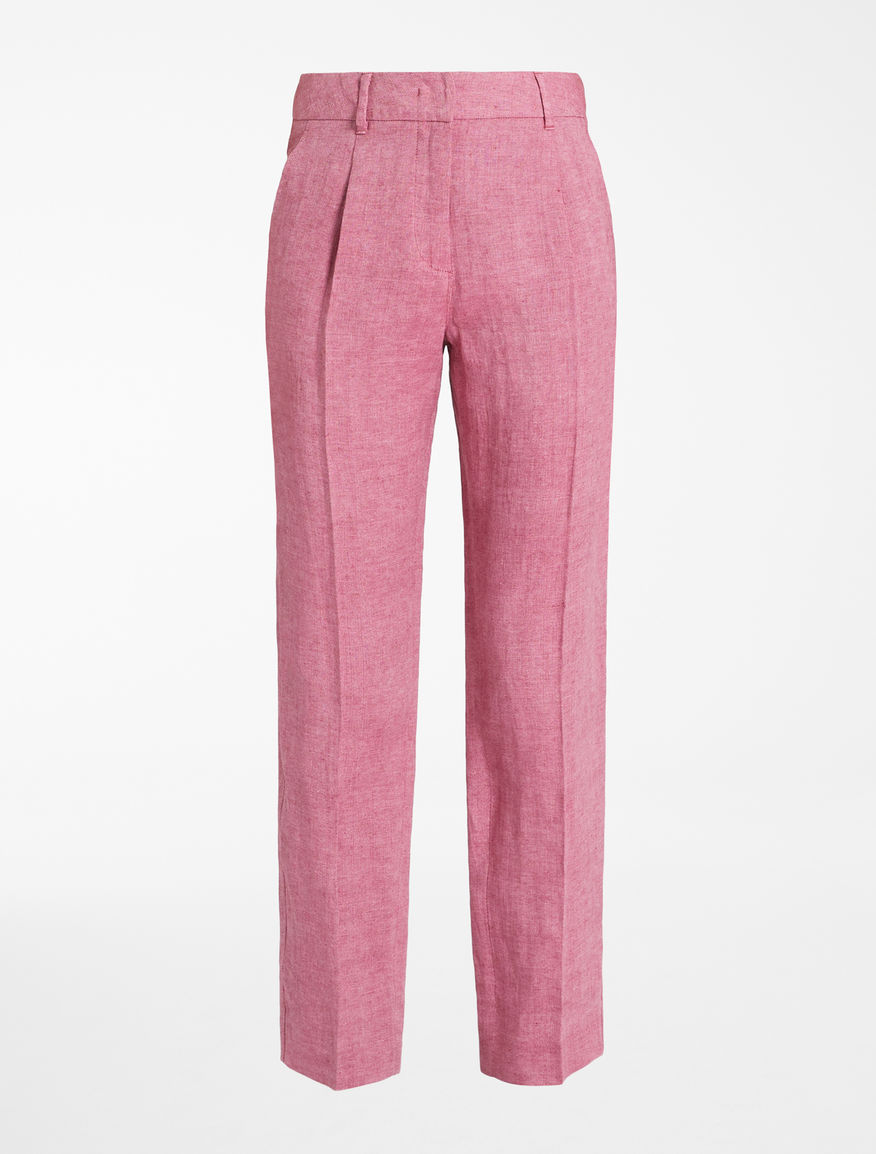 Linen canvas trousers Weekend Maxmara Linen canvas trousers Weekend Maxmara