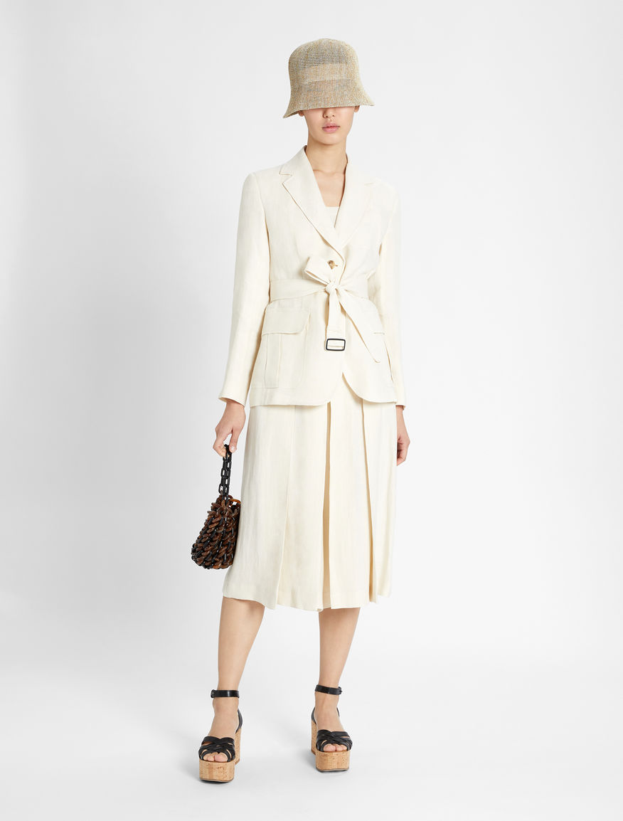 Linen canvas culottes Weekend Maxmara Linen canvas culottes Weekend Maxmara