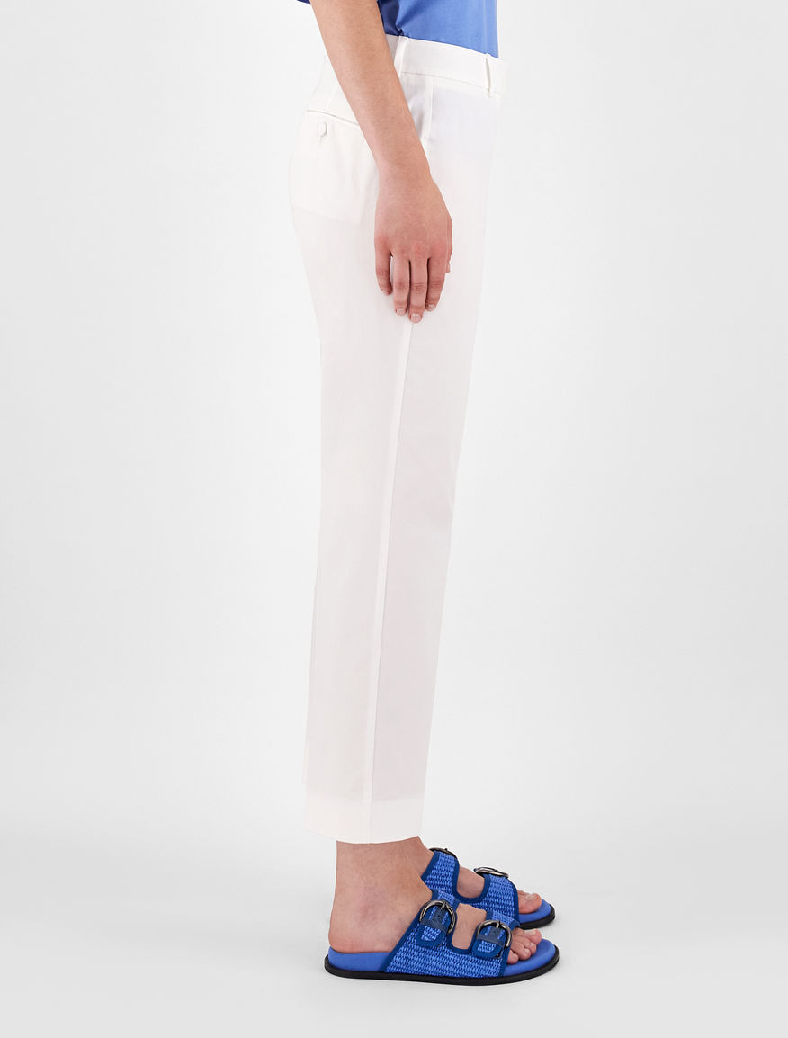 Cotton gabardine trousers Weekend Maxmara Cotton gabardine trousers Weekend Maxmara