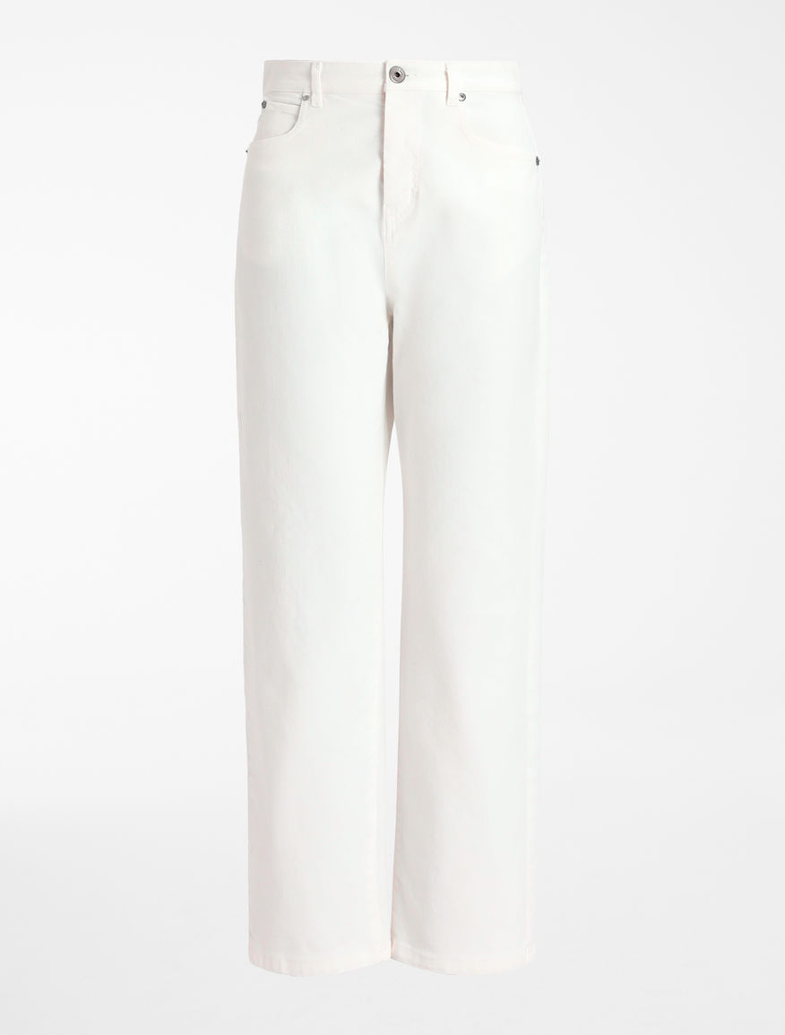 Cotton bull denim trousers Weekend Maxmara Cotton bull denim trousers Weekend Maxmara
