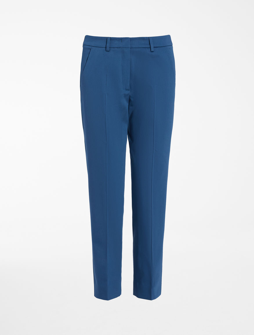 Cotton sateen trousers Weekend Maxmara Cotton sateen trousers Weekend Maxmara