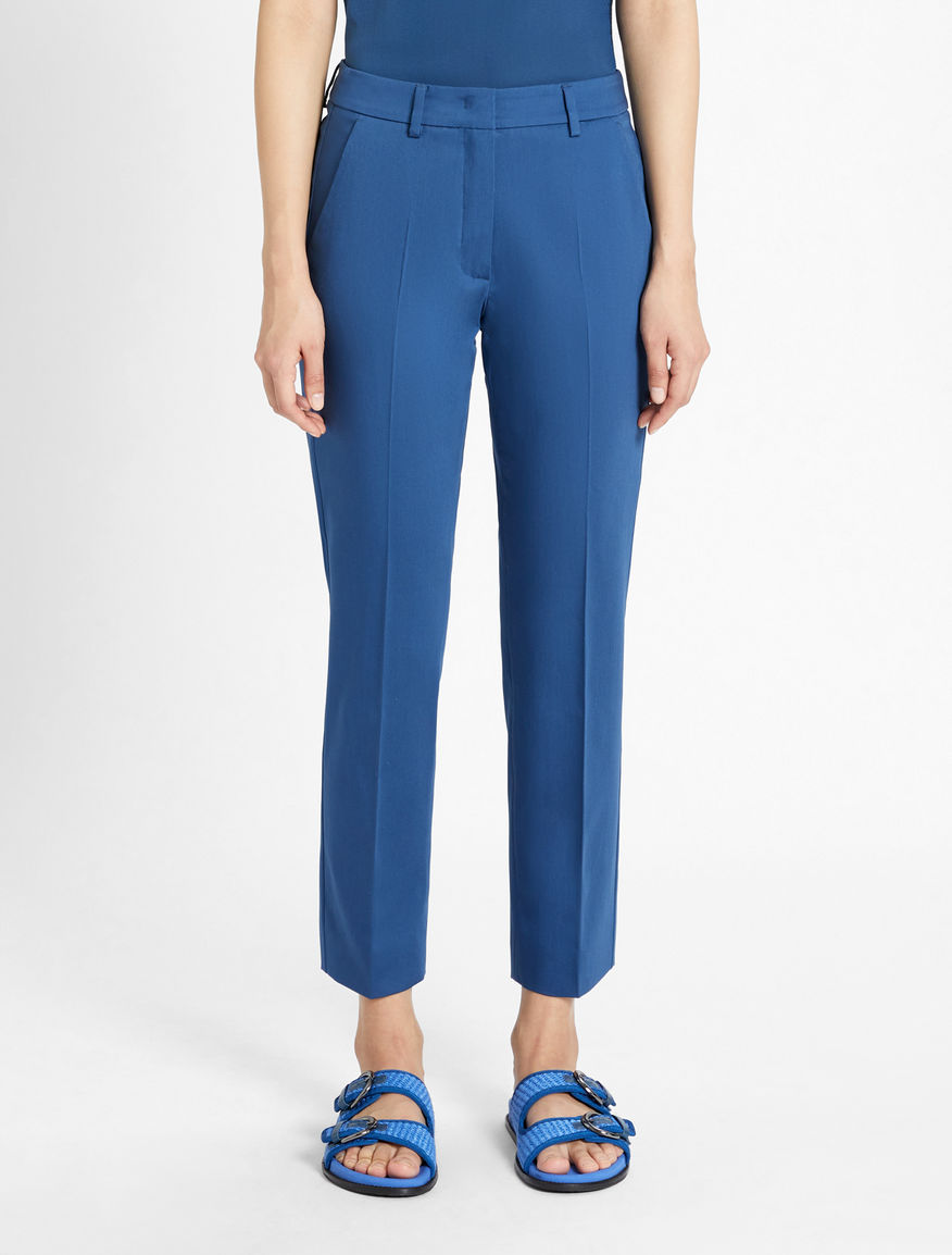 Cotton sateen trousers Weekend Maxmara Cotton sateen trousers Weekend Maxmara