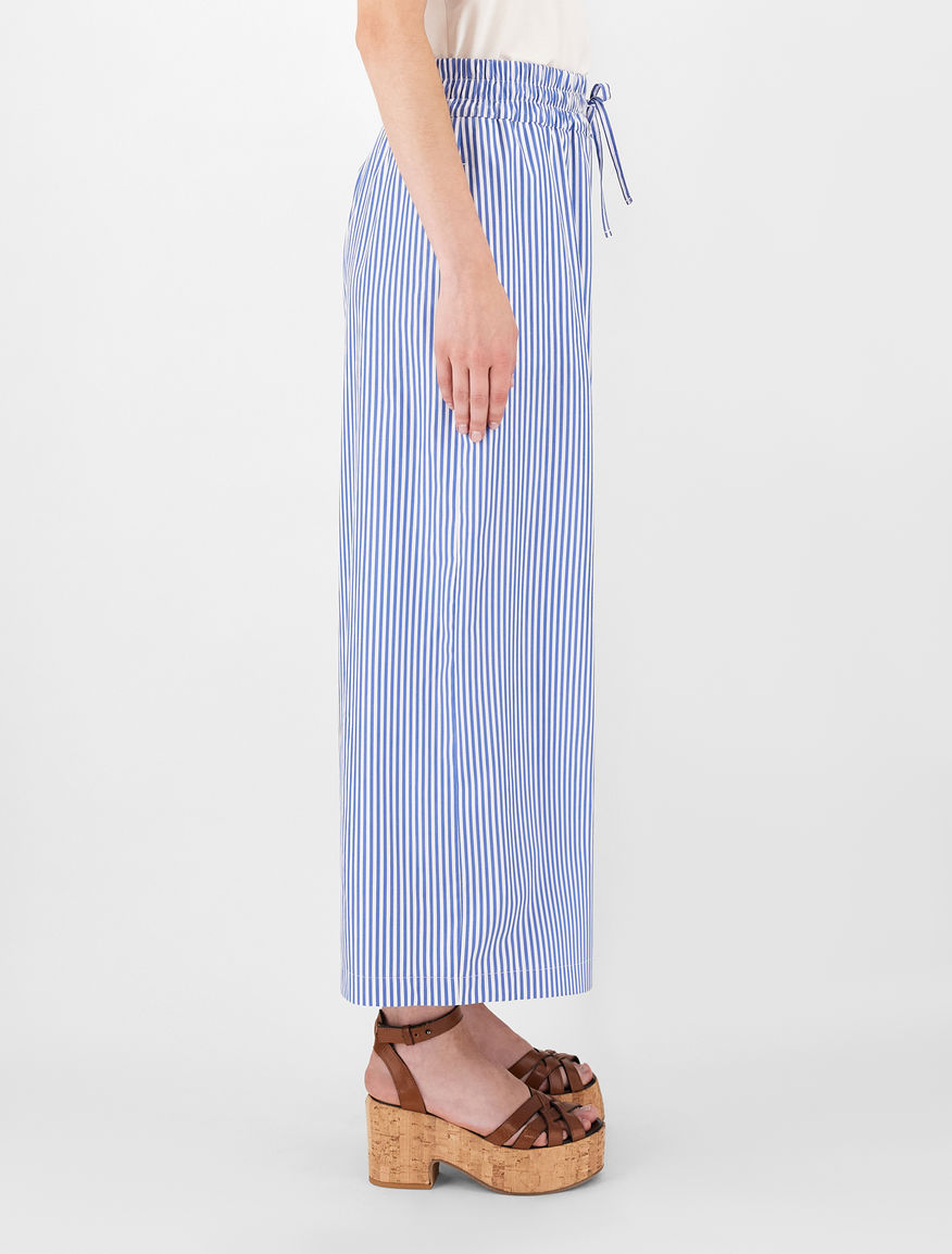 Cotton poplin trousers Weekend Maxmara Cotton poplin trousers Weekend Maxmara