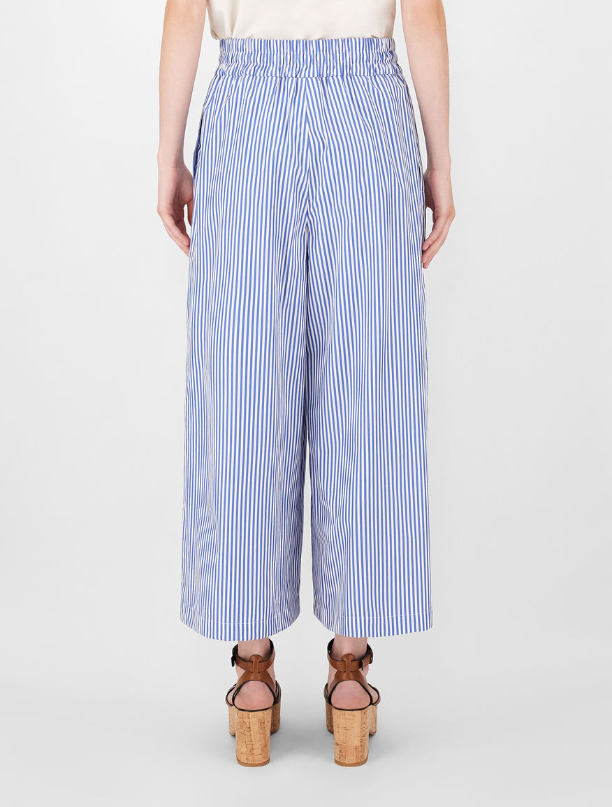 Cotton poplin trousers Weekend Maxmara Cotton poplin trousers Weekend Maxmara