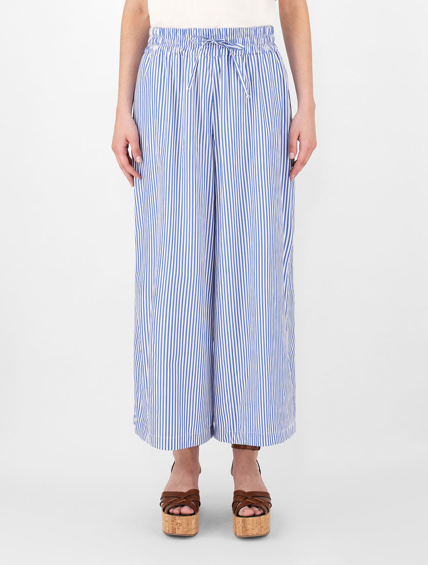 Cotton poplin trousers Weekend Maxmara Cotton poplin trousers Weekend Maxmara