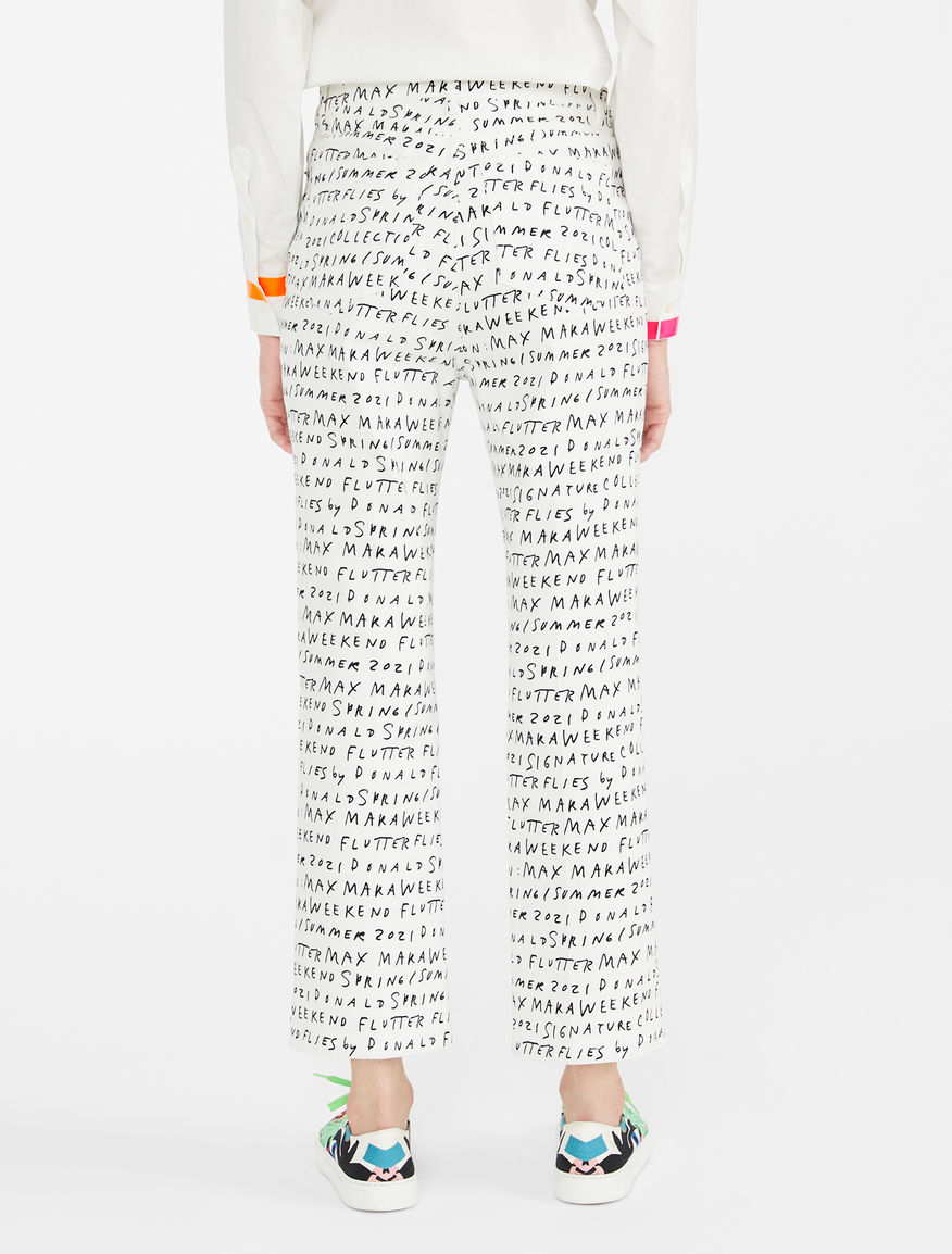 Flutterflies trousers Weekend Maxmara Flutterflies trousers Weekend Maxmara
