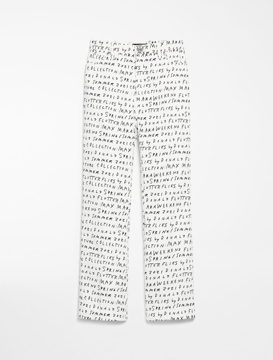 Flutterflies trousers Weekend Maxmara Flutterflies trousers Weekend Maxmara