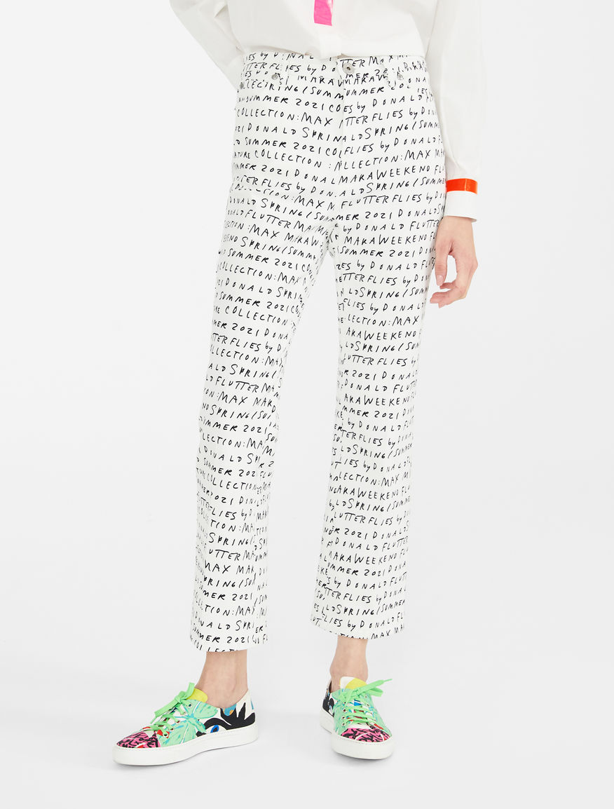 Flutterflies trousers Weekend Maxmara Flutterflies trousers Weekend Maxmara