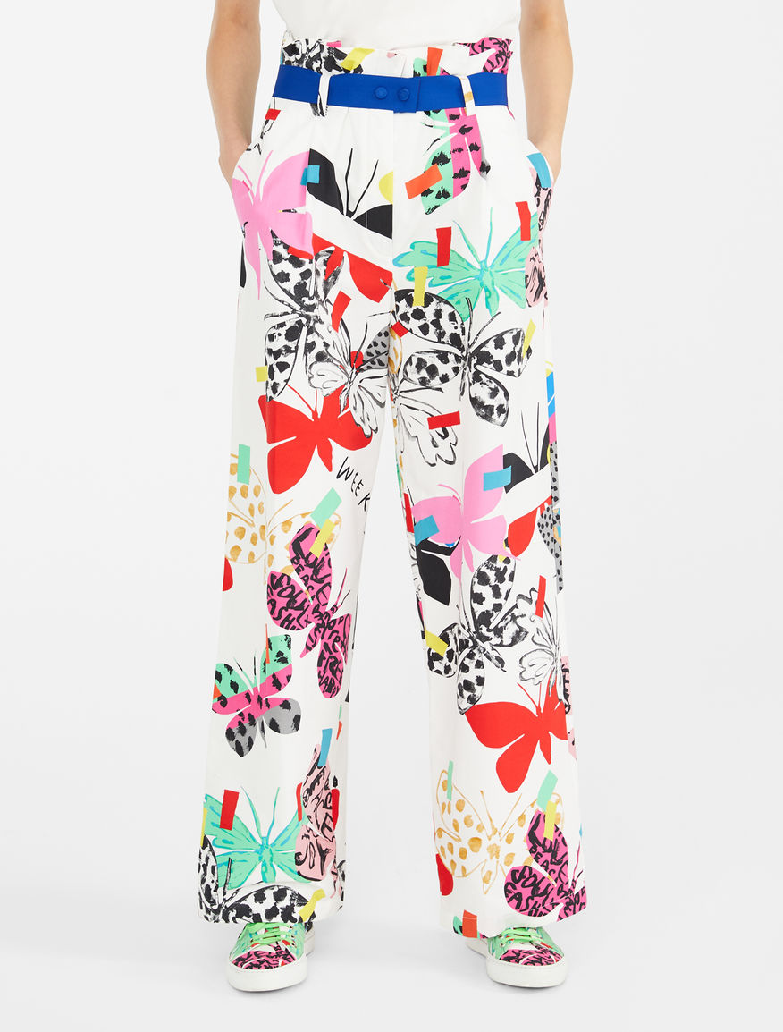 Pantaloni Flutterflies Weekend Maxmara Pantaloni Flutterflies Weekend Maxmara