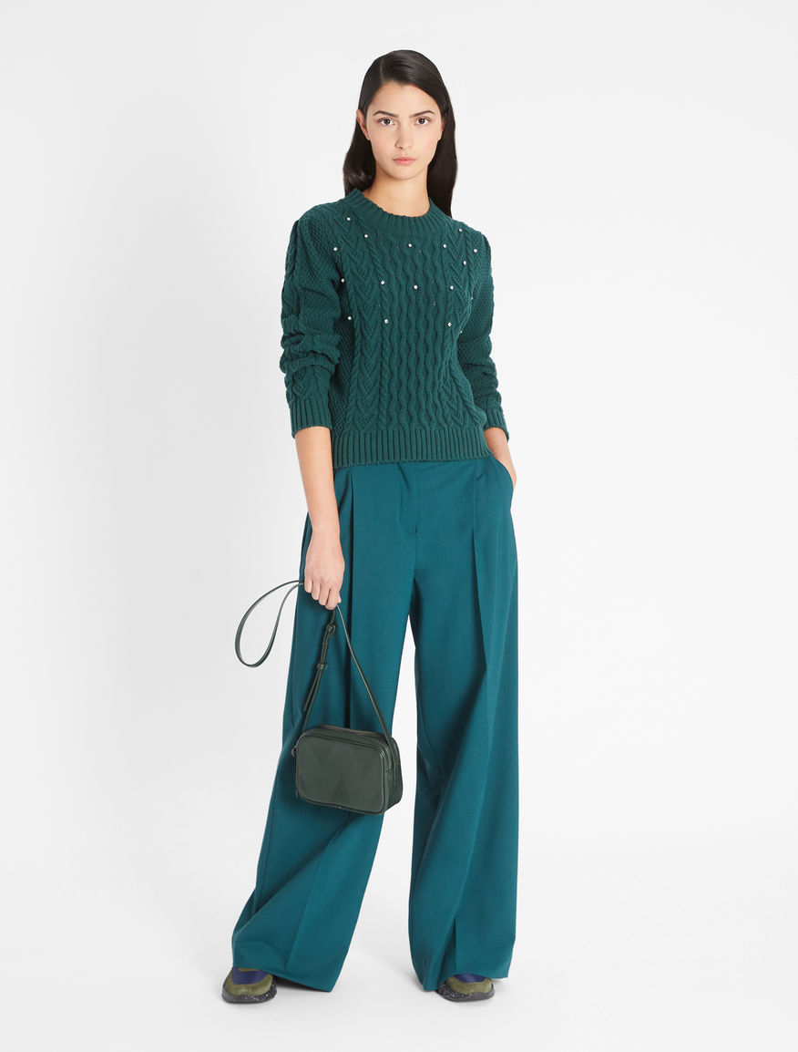 Woollen cloth trousers Weekend Maxmara Woollen cloth trousers Weekend Maxmara