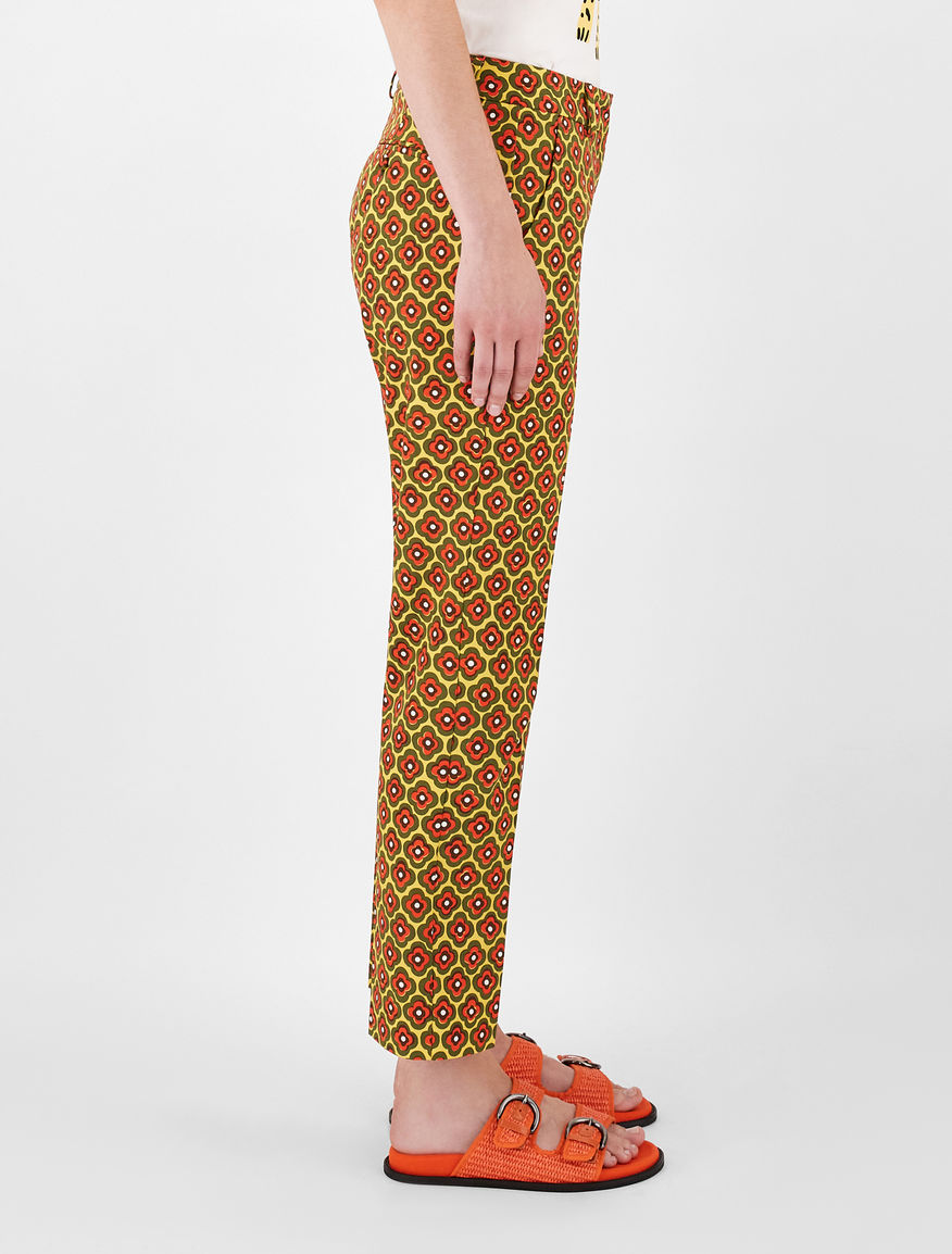 Cotton faille trousers Weekend Maxmara Cotton faille trousers Weekend Maxmara
