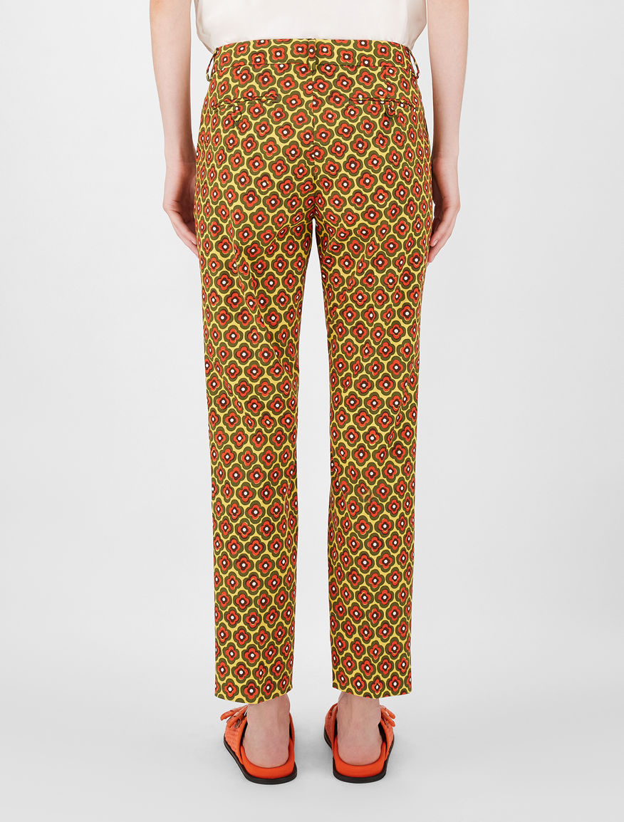 Cotton faille trousers Weekend Maxmara Cotton faille trousers Weekend Maxmara