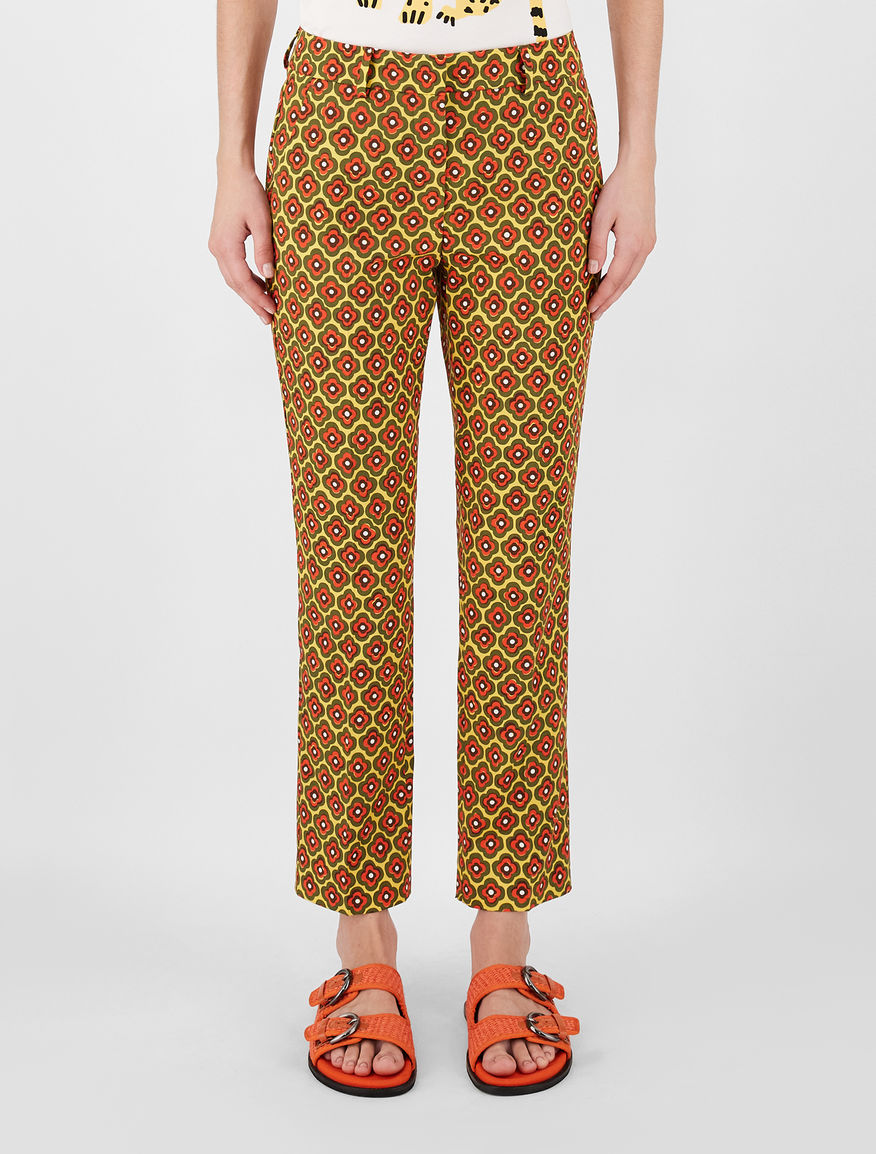 Cotton faille trousers Weekend Maxmara Cotton faille trousers Weekend Maxmara