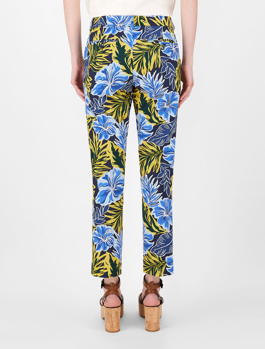 Cotton faille trousers Weekend Maxmara Cotton faille trousers Weekend Maxmara