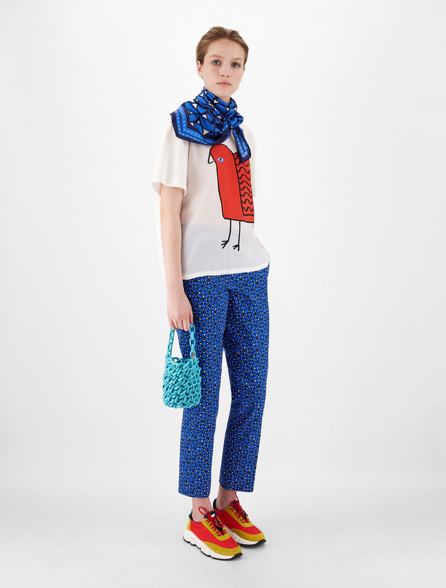 Cotton gabardine trousers Weekend Maxmara Cotton gabardine trousers Weekend Maxmara