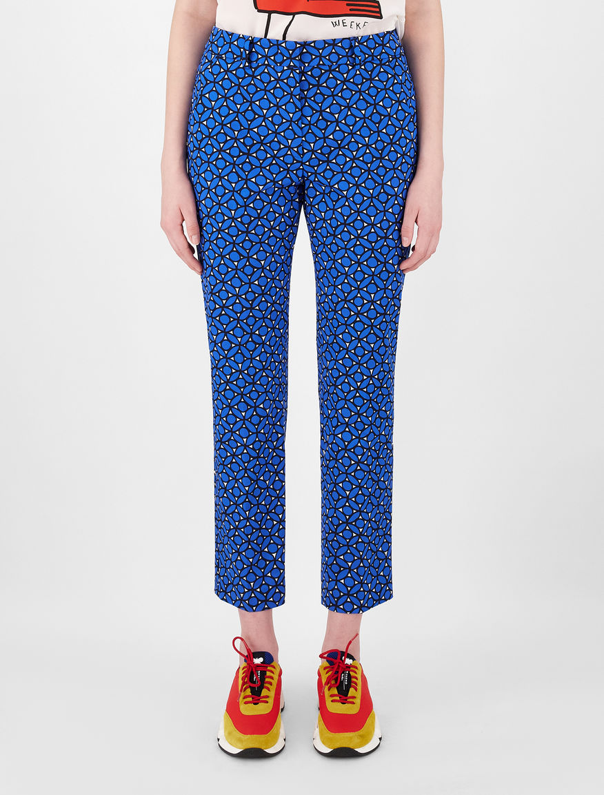 Cotton gabardine trousers Weekend Maxmara Cotton gabardine trousers Weekend Maxmara