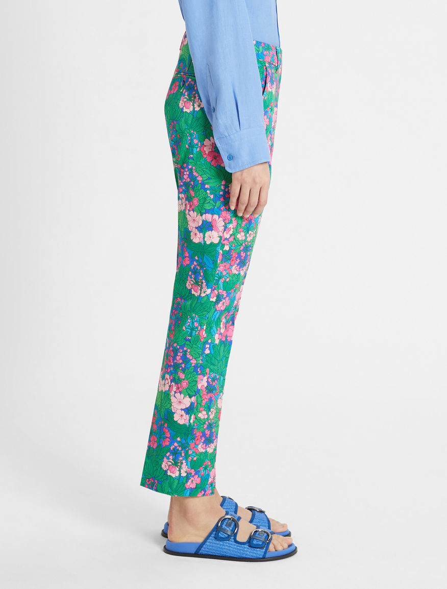 Cotton gabardine trousers Weekend Maxmara Cotton gabardine trousers Weekend Maxmara