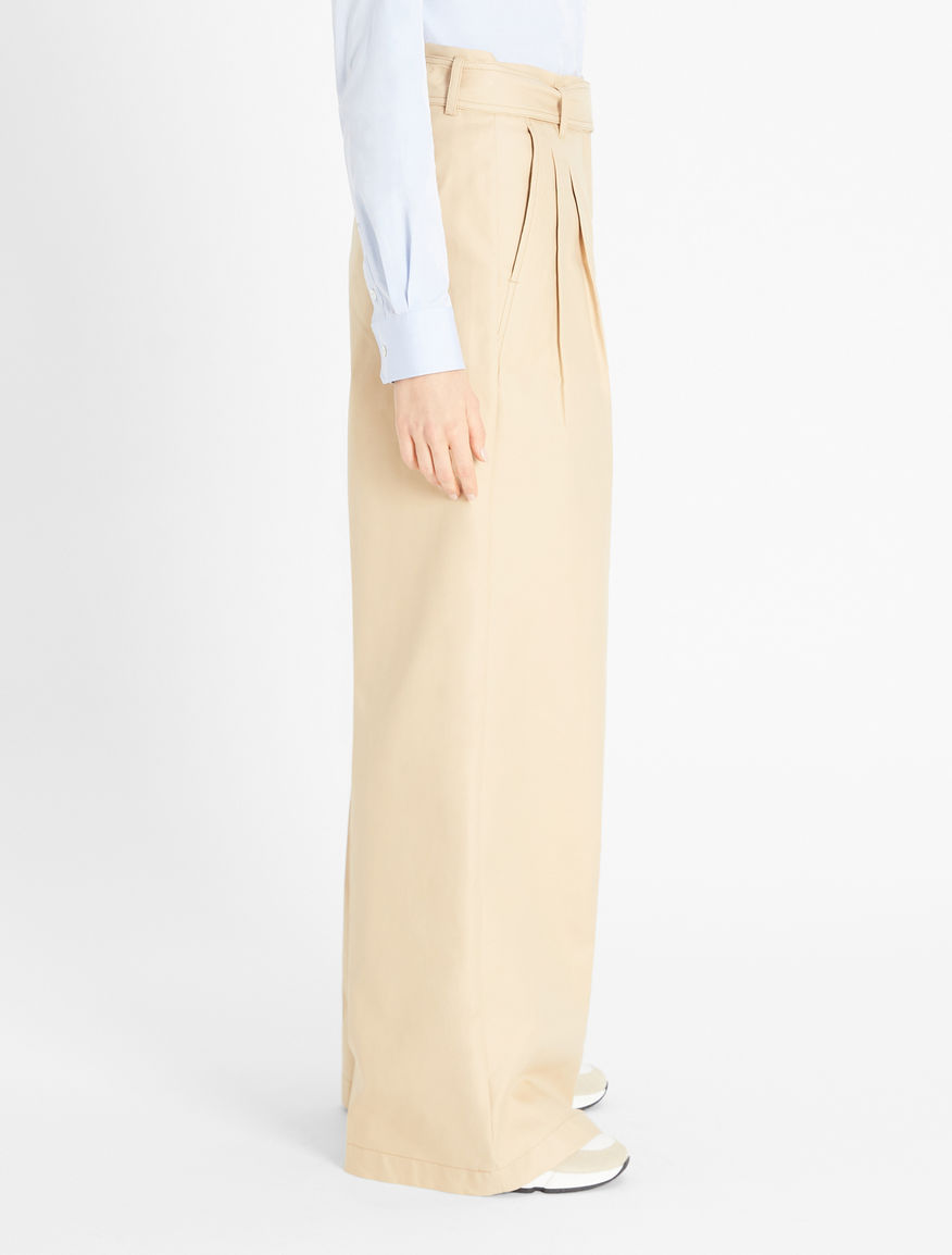 Cotton twill trousers Weekend Maxmara Cotton twill trousers Weekend Maxmara
