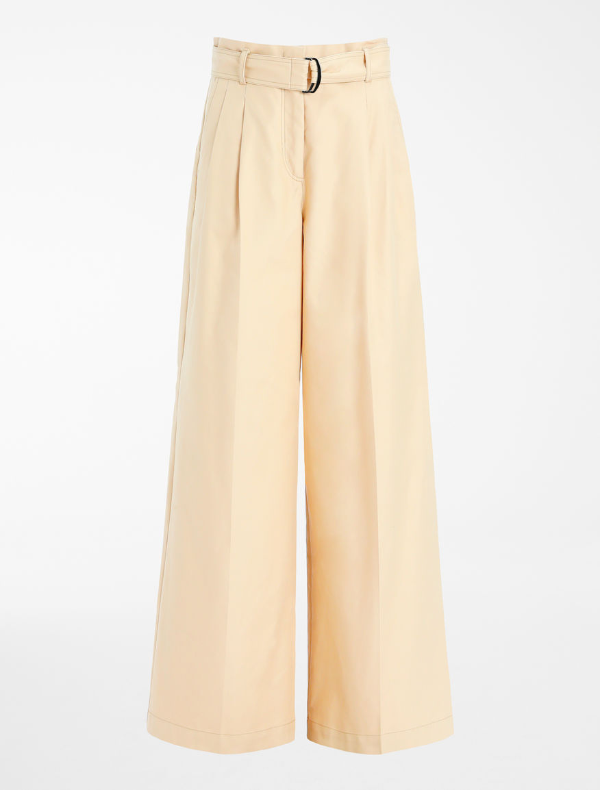 Cotton twill trousers Weekend Maxmara Cotton twill trousers Weekend Maxmara